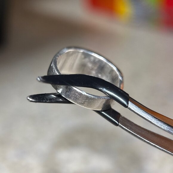 Silpada 925 Black Stone Ring - Picture 6 of 9